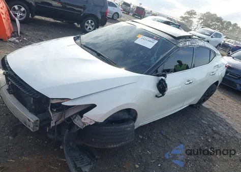 2017 Nissan Maxima 3.5 Platinum из США, поврежденный, VIN 1N4AA6AP1HC387867